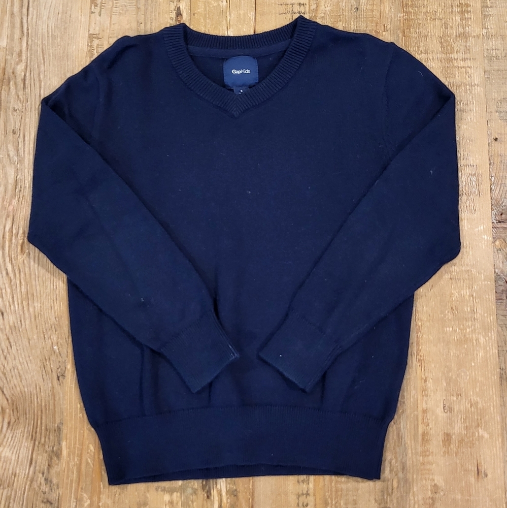 Gap V Neck Navy Sweater